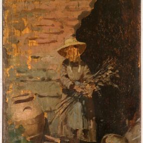 [object Object] - Peasant girl in the sun