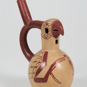 null - Whistling bottle with stirrup handle