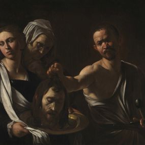Michelangelo Merisi, detto Caravaggio - Salomè con la testa del Battista