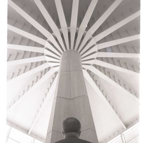null - One of the pillars of the Palazzo del Lavoro, designed by Pier Luigi Nervi with the collaboration of the architect Gio Ponti and Gino Covre