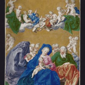 [object Object] - Holy family and saints