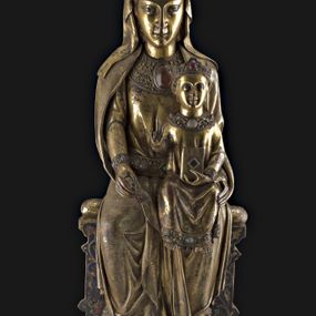 null - Madonna and Child Enthroned