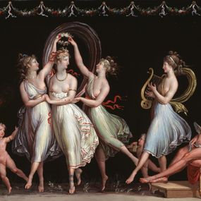 [object Object] - The Graces and Venus dance infront of Mars