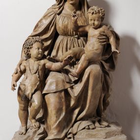 [object Object] - Madonna col Bambino e san Giovannino detta Madonna di Piazza 