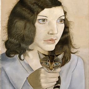 [object Object] - Girl with a Kitten