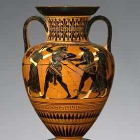 null - Eracle disputa ad Apollo il tripode di Delfi