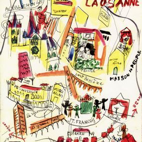Emanuele Luzzati - Historie de la ville de Lausanne