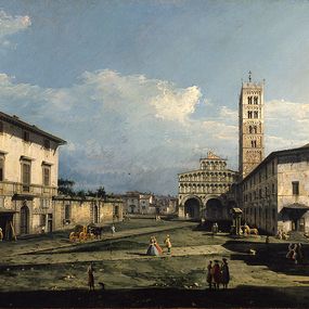 [object Object] - Piazza San Martino with the cathedral, Lucca