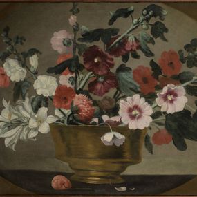 Bernardo Strozzi, detto il Cappuccino - Catino con fiori