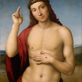 Raffaello Sanzio - Cristo redentore benedicente