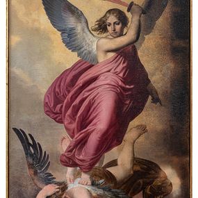 [object Object] - Saint Michael the Archangel breaks down Lucifer