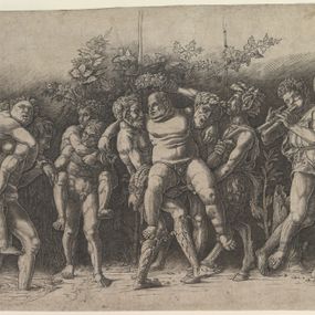 Andrea Mantegna - Baccanale con Sileno