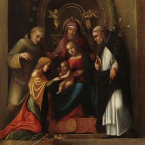 [object Object] - Mystical marriage of Saint Catherine