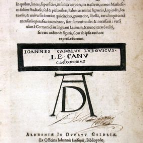 Albrecht Dürer - Istitutionum Geometricarum