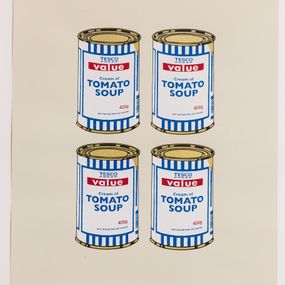 Banksy - Soup Can (Quad)