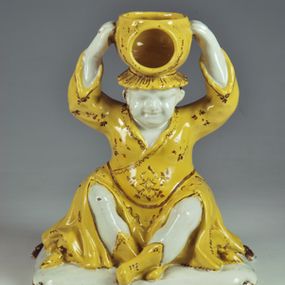 null - Watch holder with yellow dress