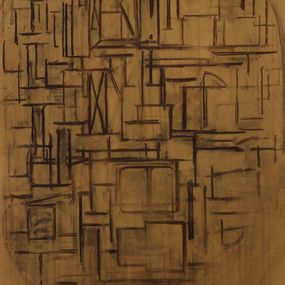 Piet Mondrian - Impalcatura: Studio per Tableau III 