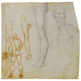 Leonardo da Vinci - Studio di una figura