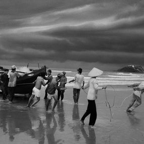 Sebastião Salgado - The beach of Vung Tau, formerly named Cap Saint Jacques, from where the majority of boat people left