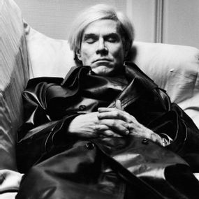 Helmut Newton - Andy Warhol, Vogue Uomo