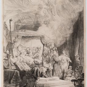 Rembrandt Harmenszoon van Rijn, detto Rembrandt - La morte della Vergine