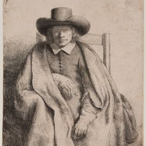 Rembrandt Harmenszoon van Rijn, detto Rembrandt - Ritratto di Clement de Jonghe