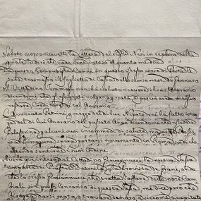 null - Letter from Ludovico Radice to Tommaso Corsini
