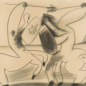 Pablo Picasso - Combat de centaures