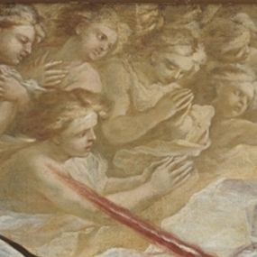 [object Object] - San Michele Arcangelo sconfigge gli angeli ribelli, detail