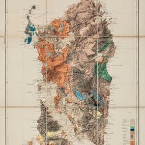 [object Object] - Carte Géologique de l'Ille de Sardaigne