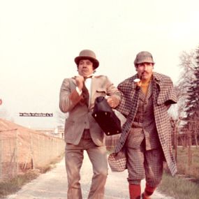 null - Ciccio Ingrassia and Franco Franchi as Ciccio Volpes and Doctor Frankson