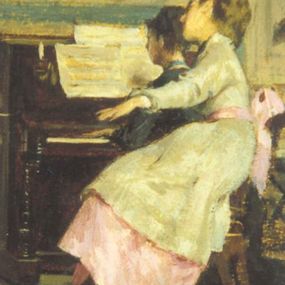 Giovanni Boldini - Al pianoforte