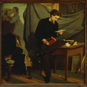 [object Object] - Portrait of the painter Lanfredini