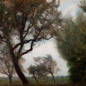 Giuseppe Pelizza da Volpedo - Mattino di maggio o alberi e nubi