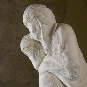 [object Object] - Pietà Rondanini (detail)