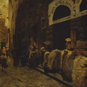 [object Object] - Ancient street of the port
