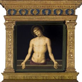 Pietro di Cristoforo Vannucci, detto Perugino - Cristo morto in pietà 