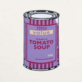 [object Object] - Soup Cans. Violet Cherry Beige