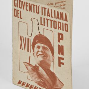 null - Membership card for the Italian Youth of the Littorio