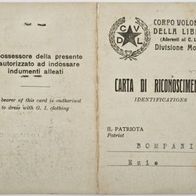 null - Personal identification cards of the partisans