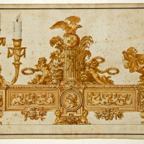 [object Object] - Design for centerpiece by Vittorio Amedeo III of Savoy