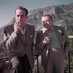 Robert Capa - Humphrey Bogart e Peter Lorre