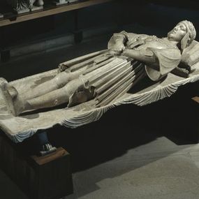 [object Object] - Statue of a reclined Gaston de Foix