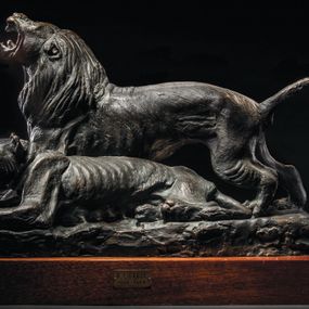 Antonio Ligabue - Leone e leonessa