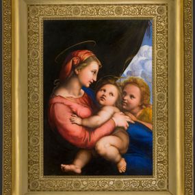 null - Madonna of the tent, by Raphael