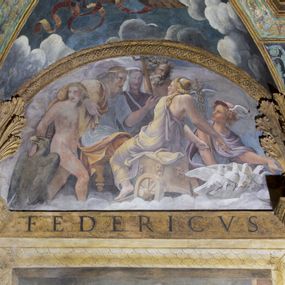 Giulio Romano - Venere ottiene da Giove la disponibilità di Mercurio