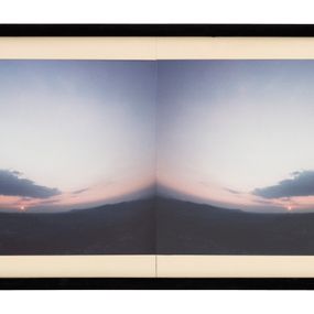 Luca Maria Patella - Autofoto al tramonto speculare (altra ora)