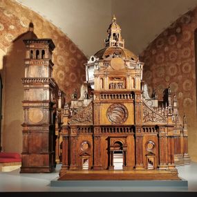 [object Object] - Wooden model of the Cathedral of Pavia
