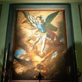 [object Object] - Archangel Michael who overthrows the devil