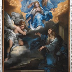 [object Object] - Sant’Anna offre la Vergine bambina al Padre Eterno 